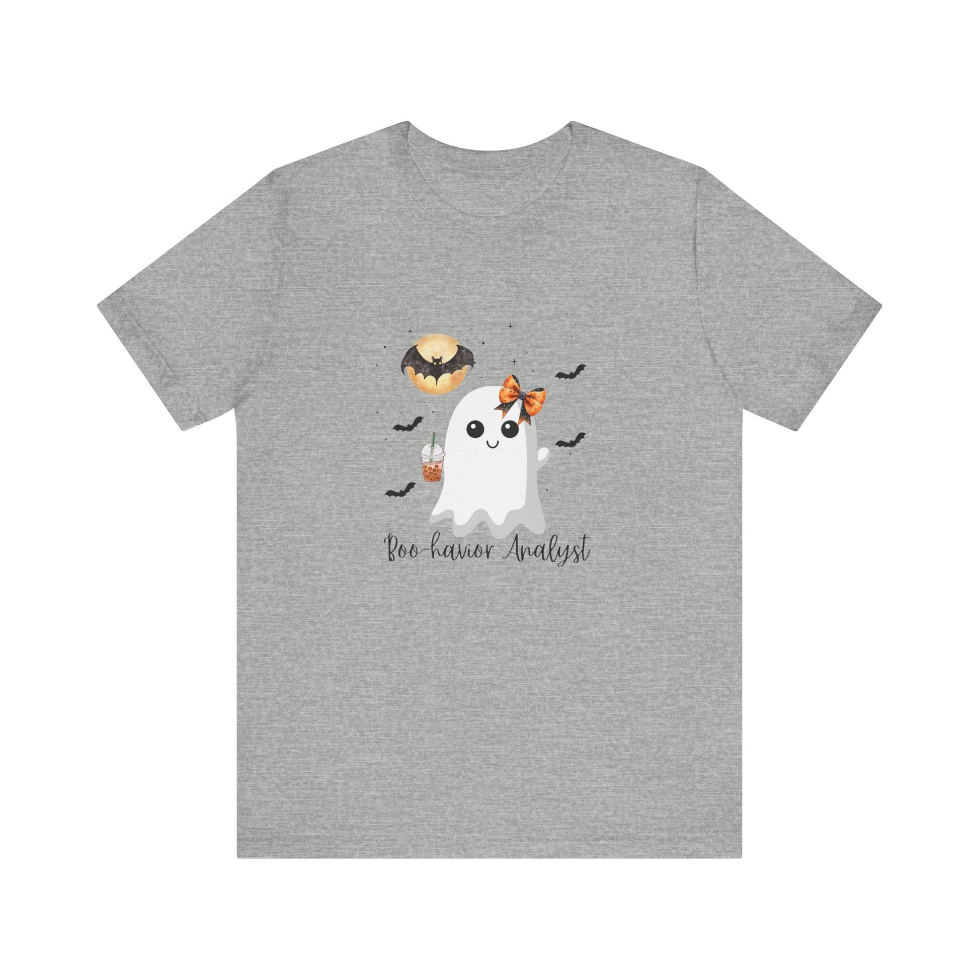 Cute Halloween Ghost Unisex Shirt for Behavior Analysts Printify