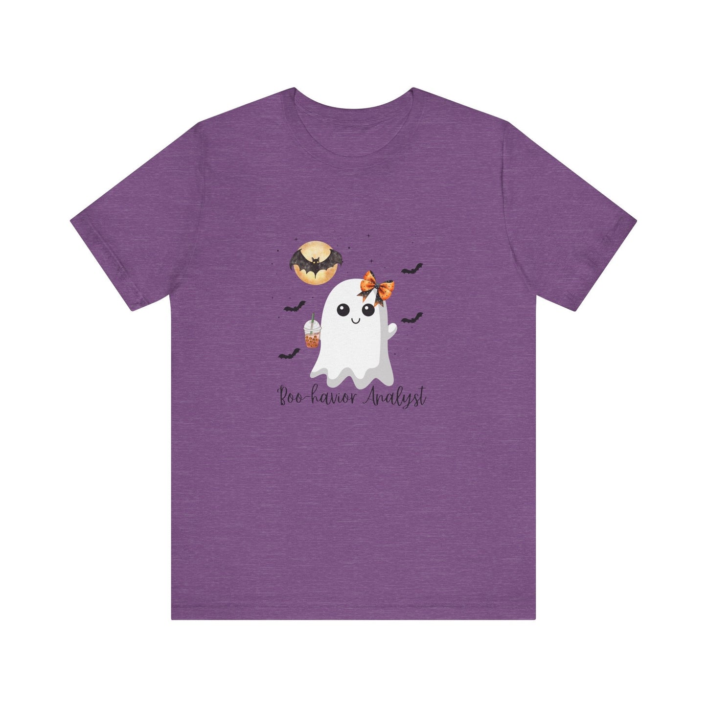 Cute Halloween Ghost Unisex Shirt for Behavior Analysts Printify