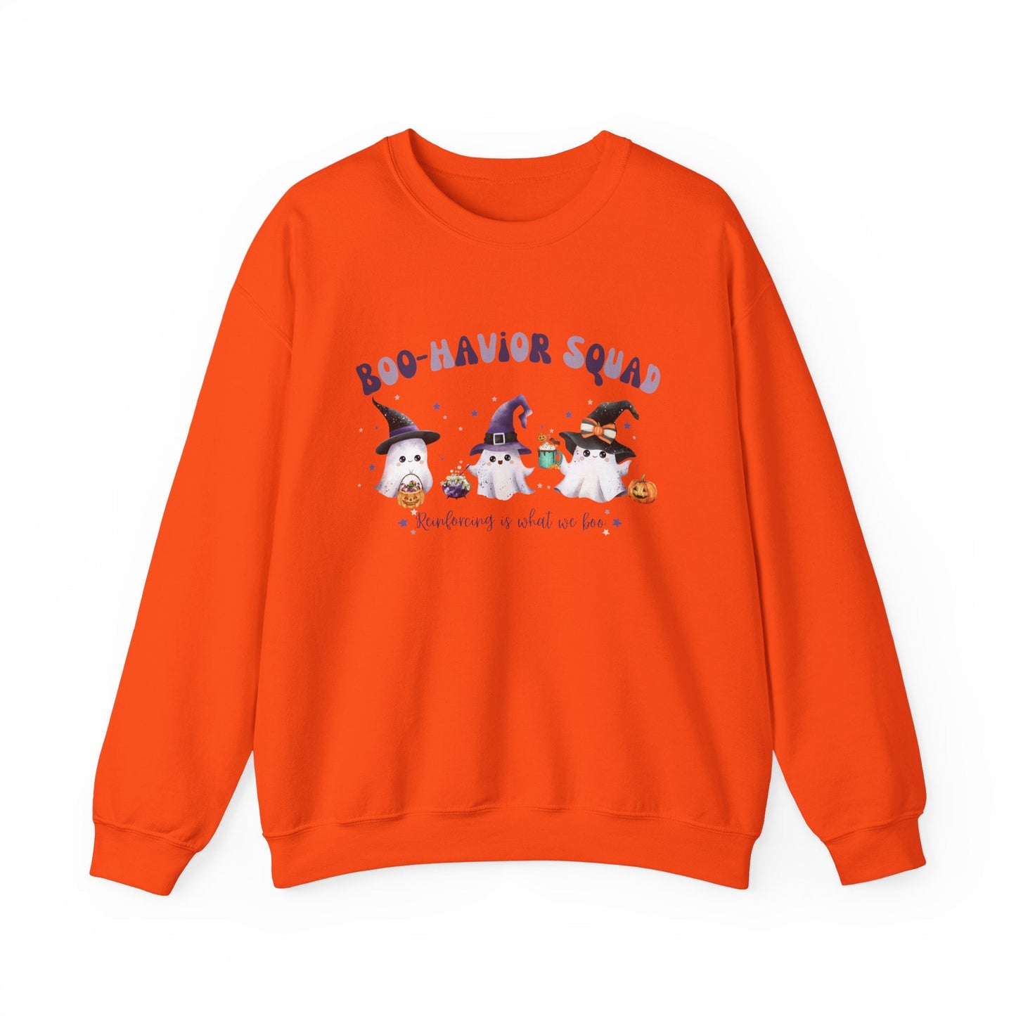 Boo-havior Squad Sweatshirt – ABA Team Unisex Sweater Gift for Behavior Analysts & Technicians Affordable ABA Materials