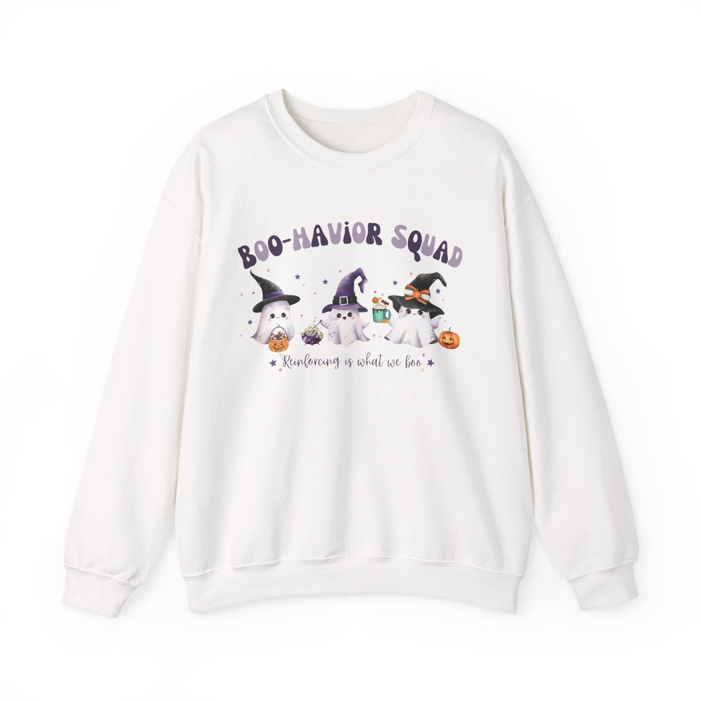 Boo-havior Squad Sweatshirt – ABA Team Unisex Sweater Gift for Behavior Analysts & Technicians
