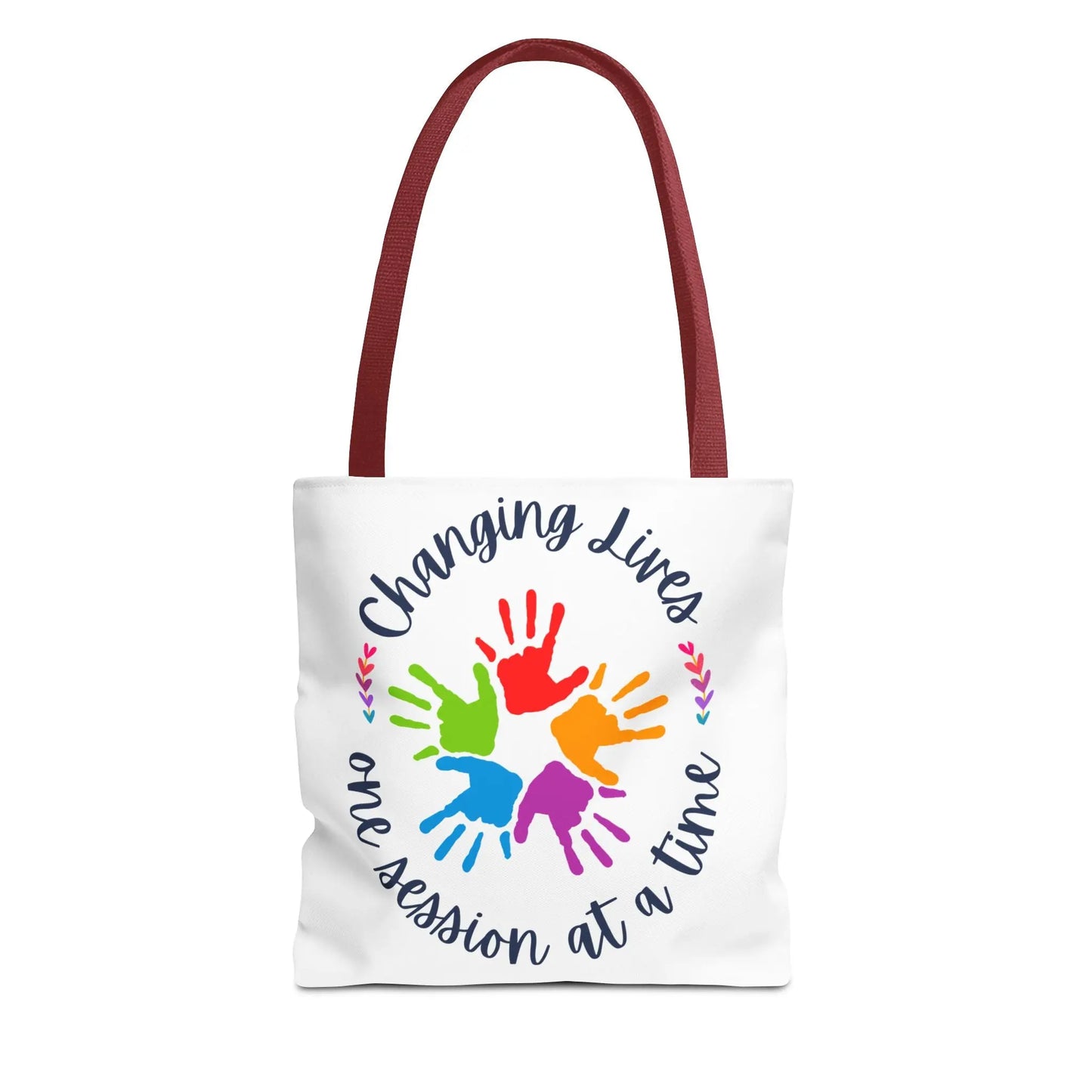 Changing Lives One Session at a Time Tote Bag Printify