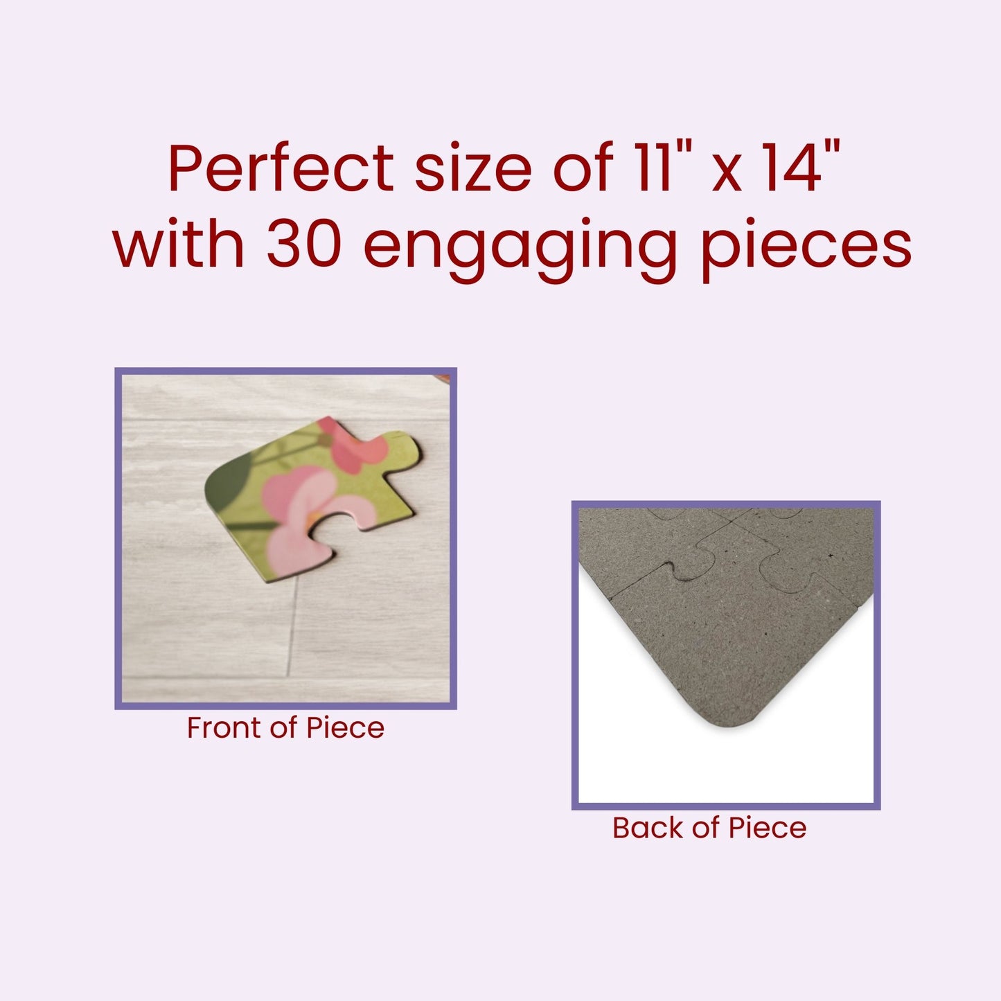 Personalized Capybara Name Puzzle for Kids – Cute Heart Animal Puzzle (30 Pieces)