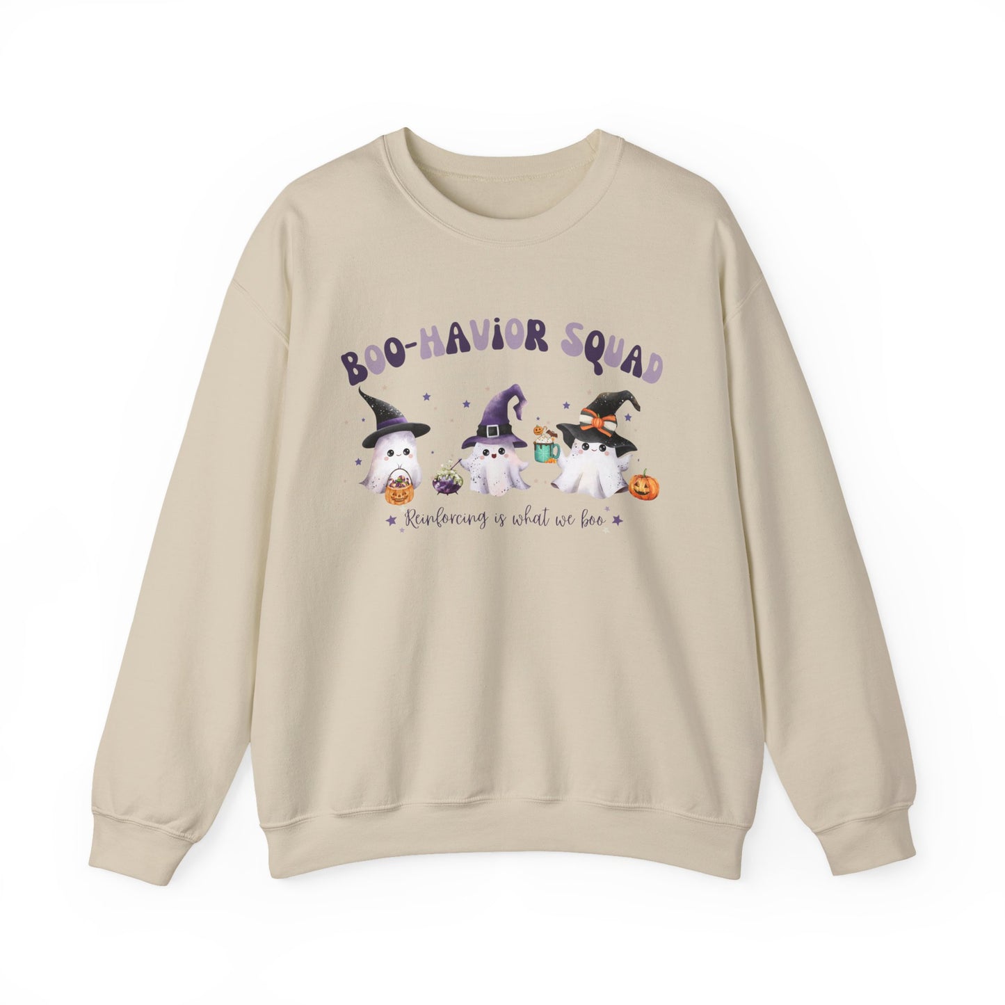 Boo-havior Squad Sweatshirt – ABA Team Unisex Sweater Gift for Behavior Analysts & Technicians