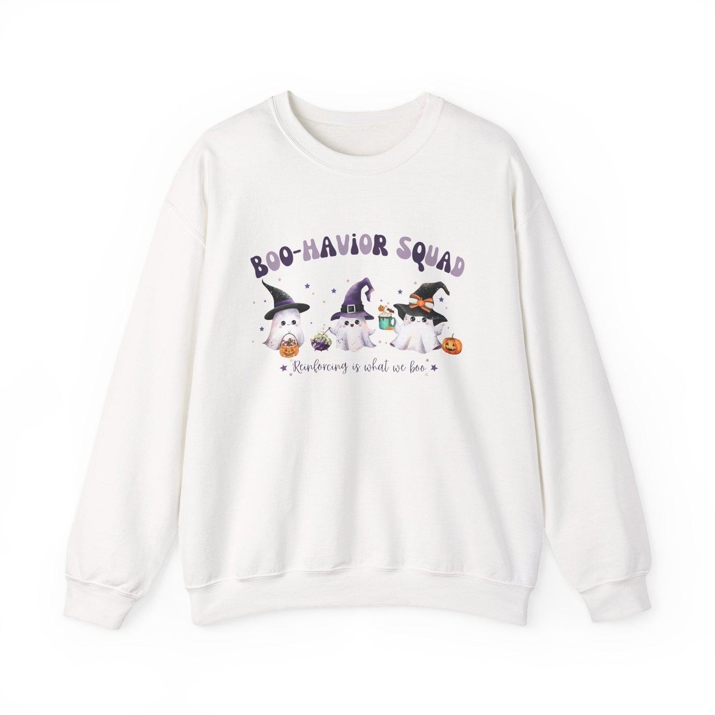 Boo-havior Squad Sweatshirt – ABA Team Unisex Sweater Gift for Behavior Analysts & Technicians Printify