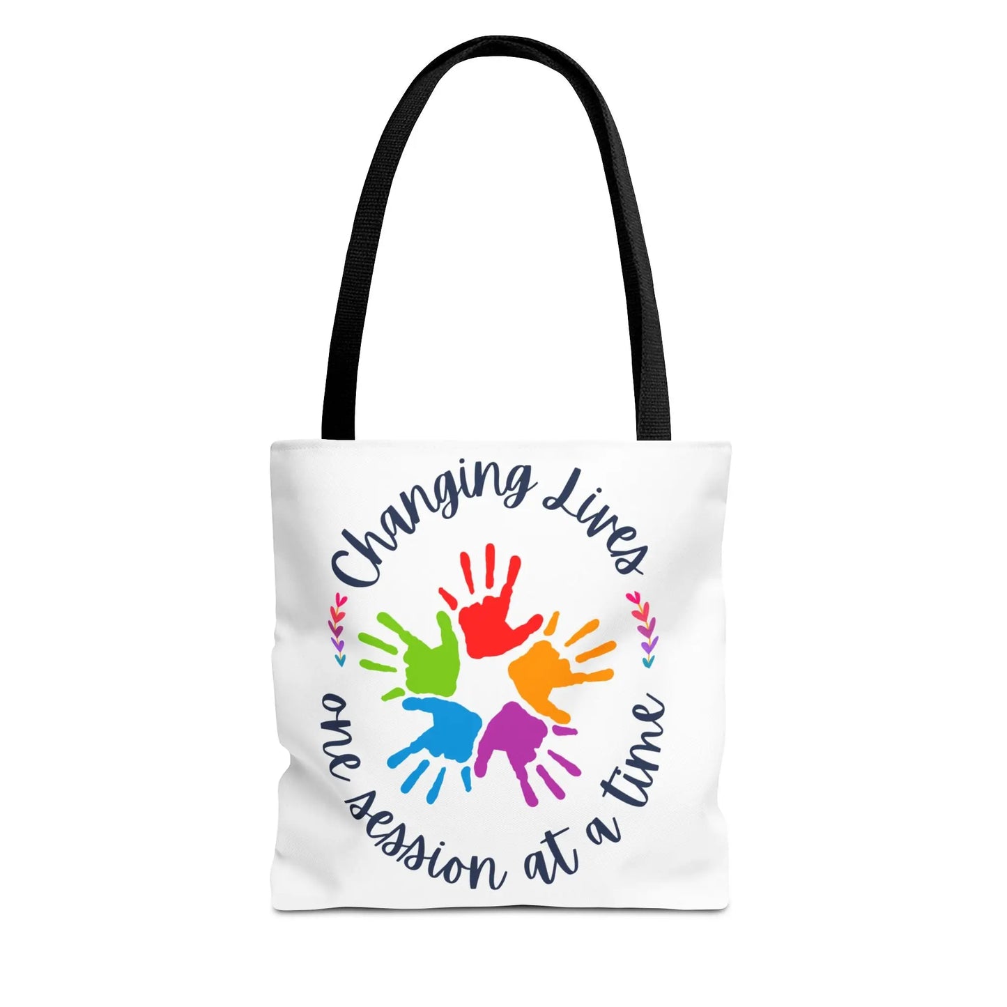 Changing Lives One Session at a Time Tote Bag Printify