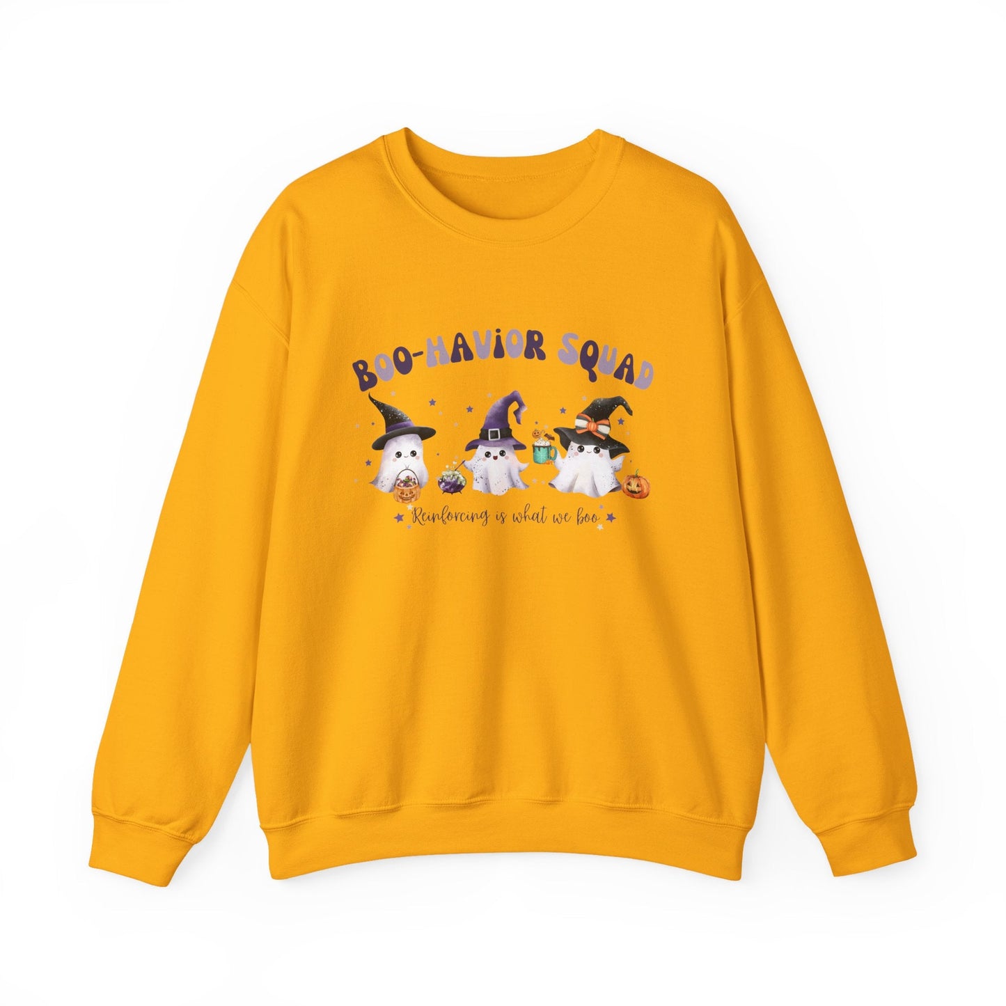 Boo-havior Squad Sweatshirt – ABA Team Unisex Sweater Gift for Behavior Analysts & Technicians Affordable ABA Materials