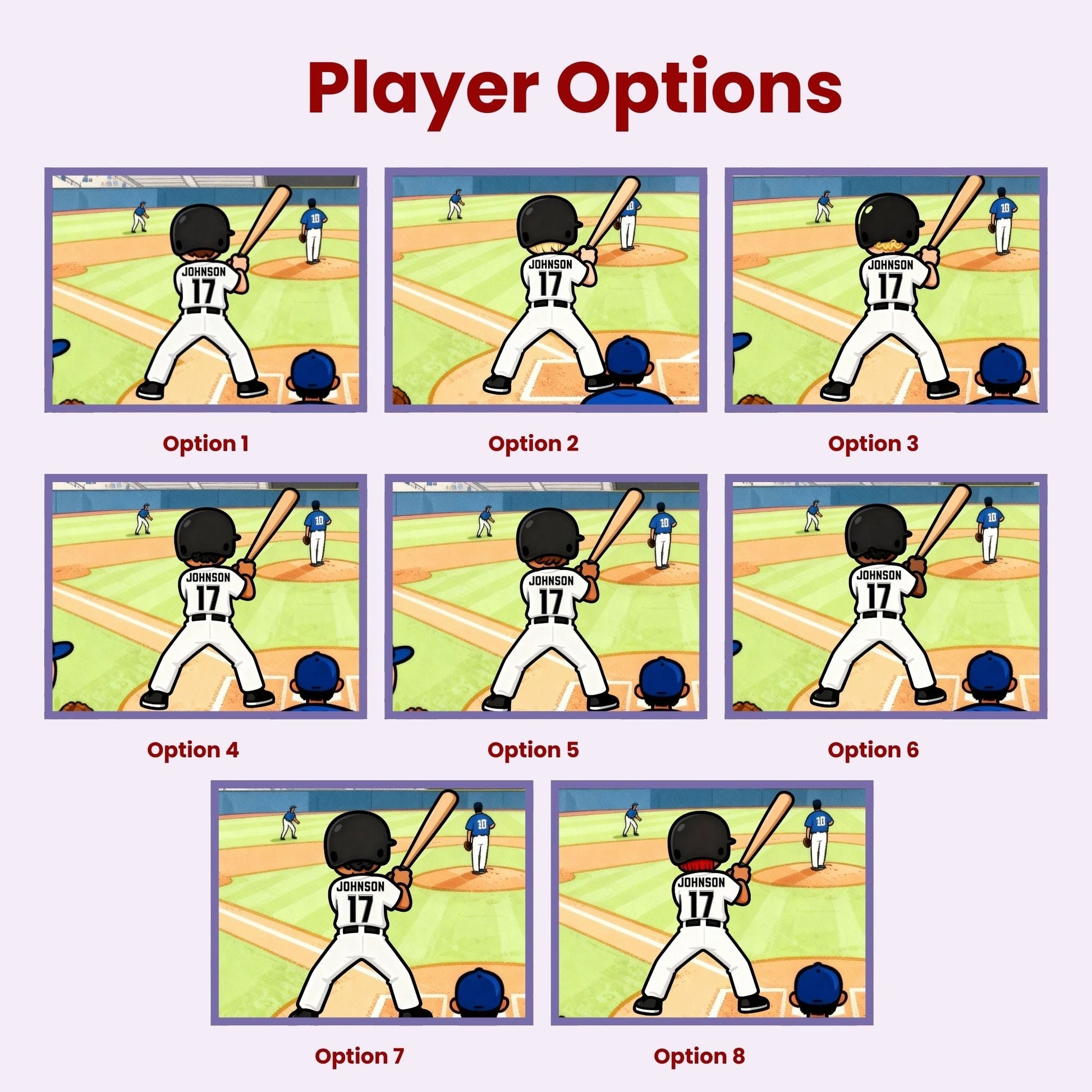 Personalized Baseball Stadium Puzzle – Custom Name & Jersey Number (30 Pieces) Printify