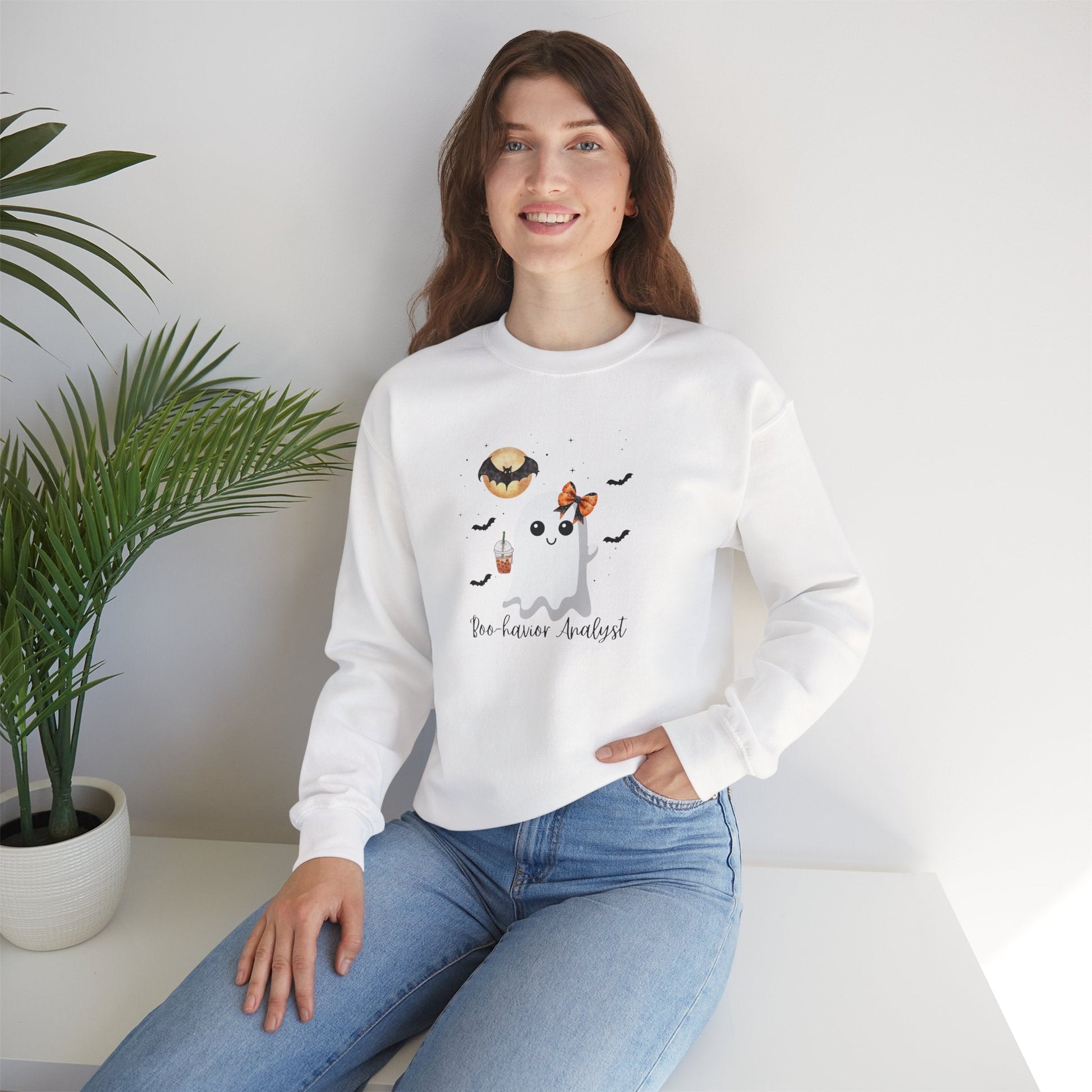 Boo-havior Analyst Halloween Sweatshirt Printify