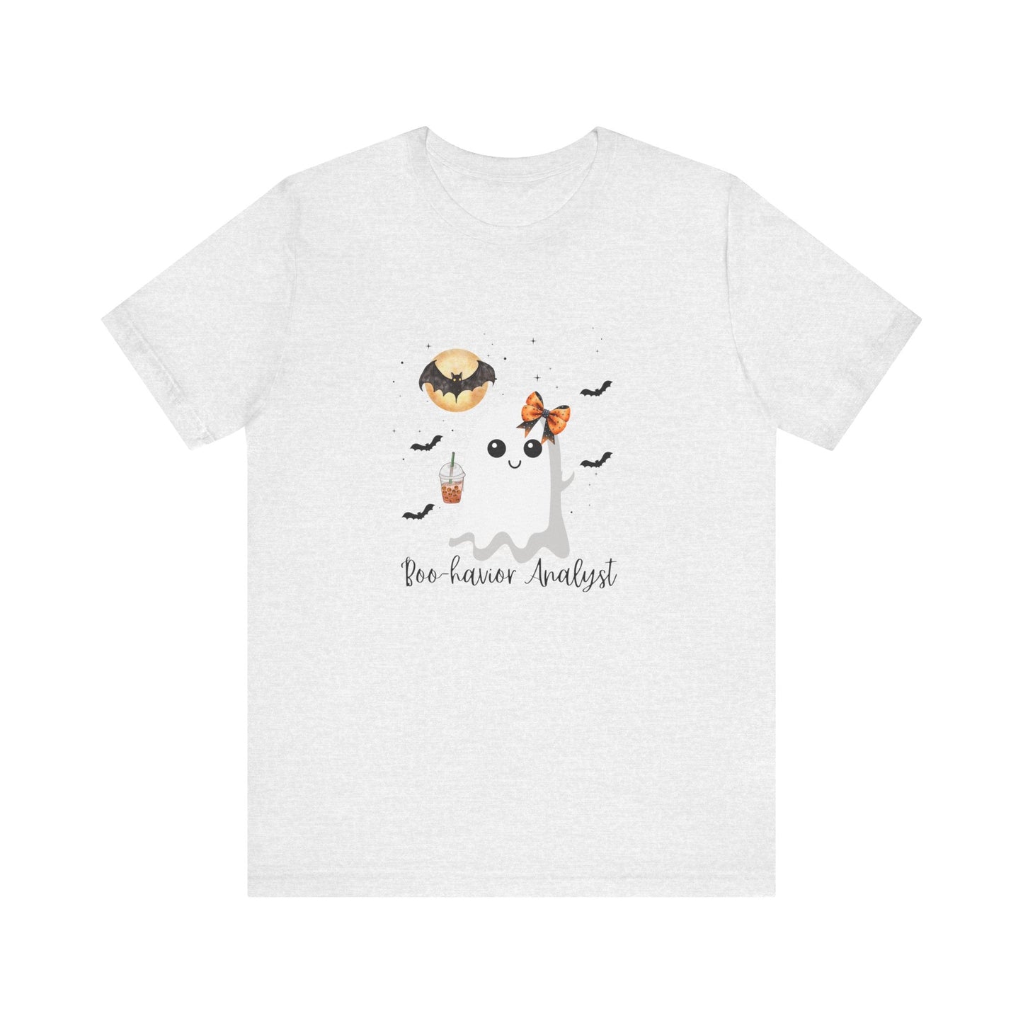Cute Halloween Ghost Unisex Shirt for Behavior Analysts Printify