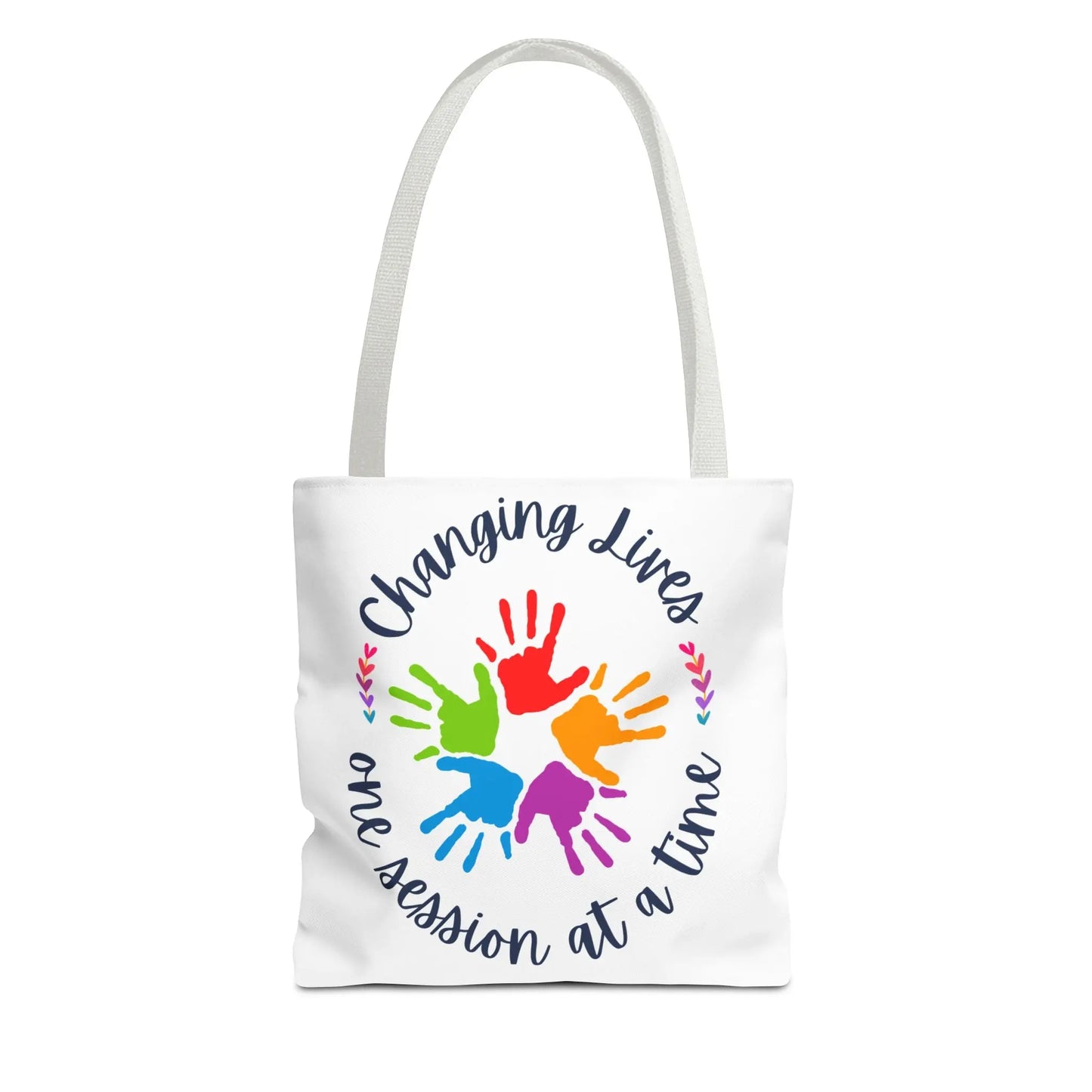 Changing Lives One Session at a Time Tote Bag Printify