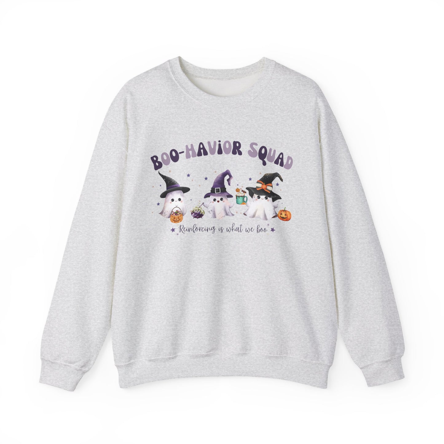 Boo-havior Squad Sweatshirt – ABA Team Unisex Sweater Gift for Behavior Analysts & Technicians