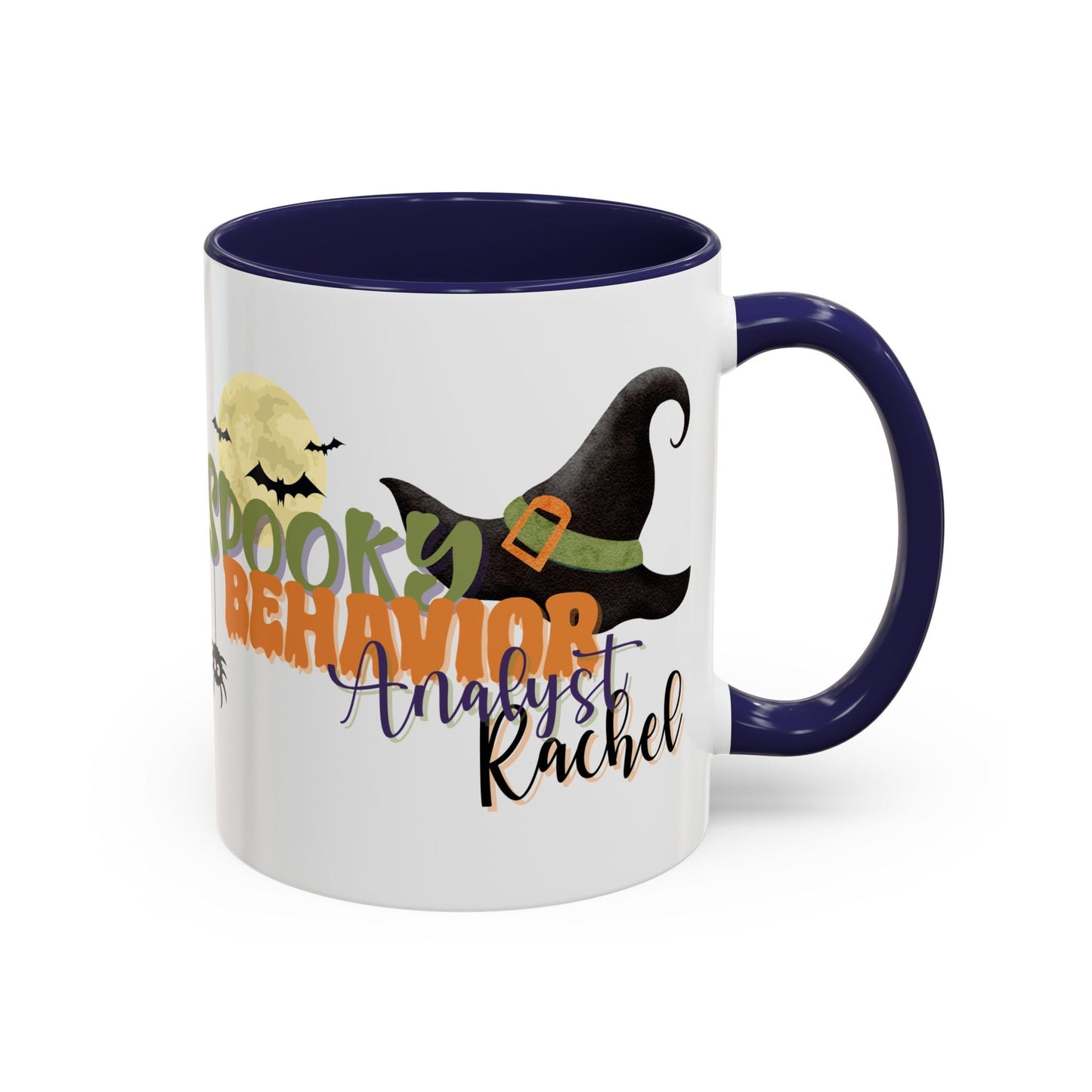 Personalized Spooky Behavior Analyst Halloween Mug – Witch Design Printify