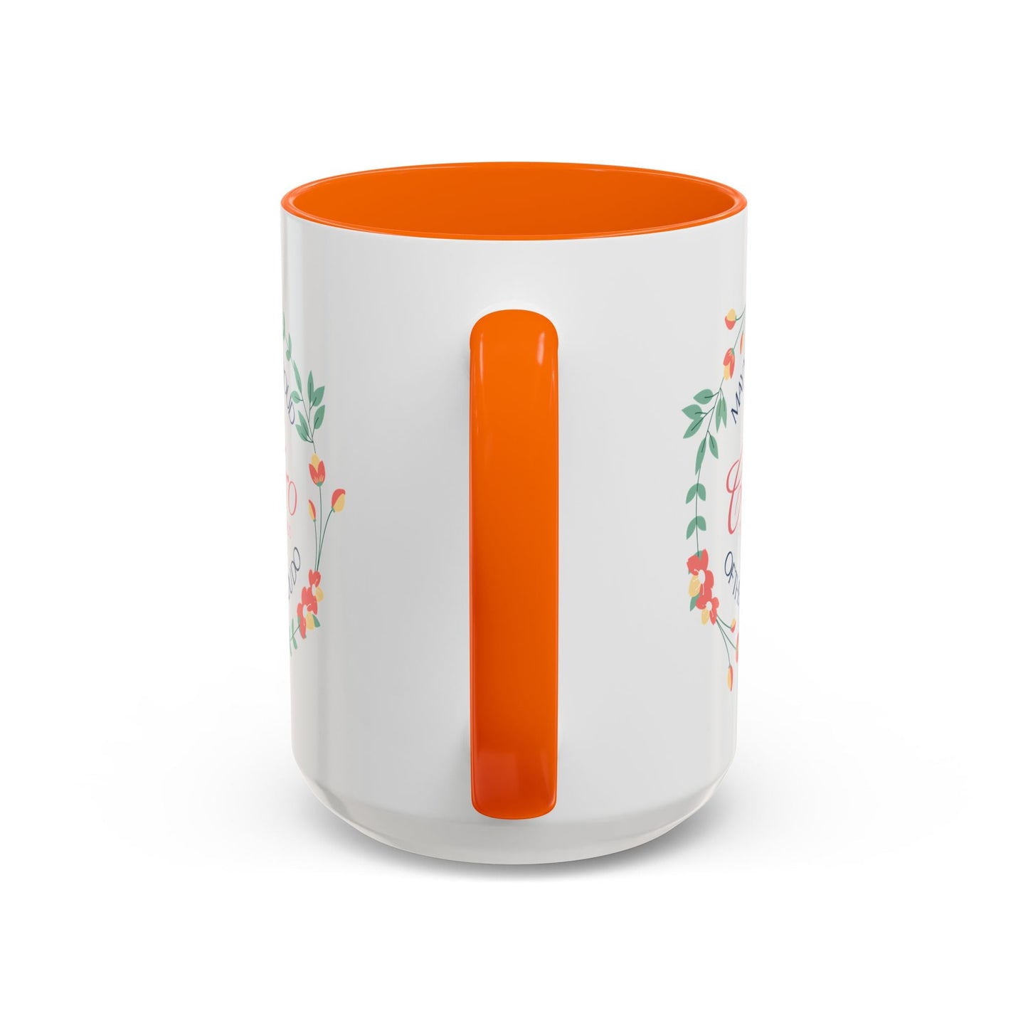 Personalized “May You Be Proud” Floral Accent Mug – Custom Name Gift for Teachers, Mentors & Helpers Affordable ABA Materials