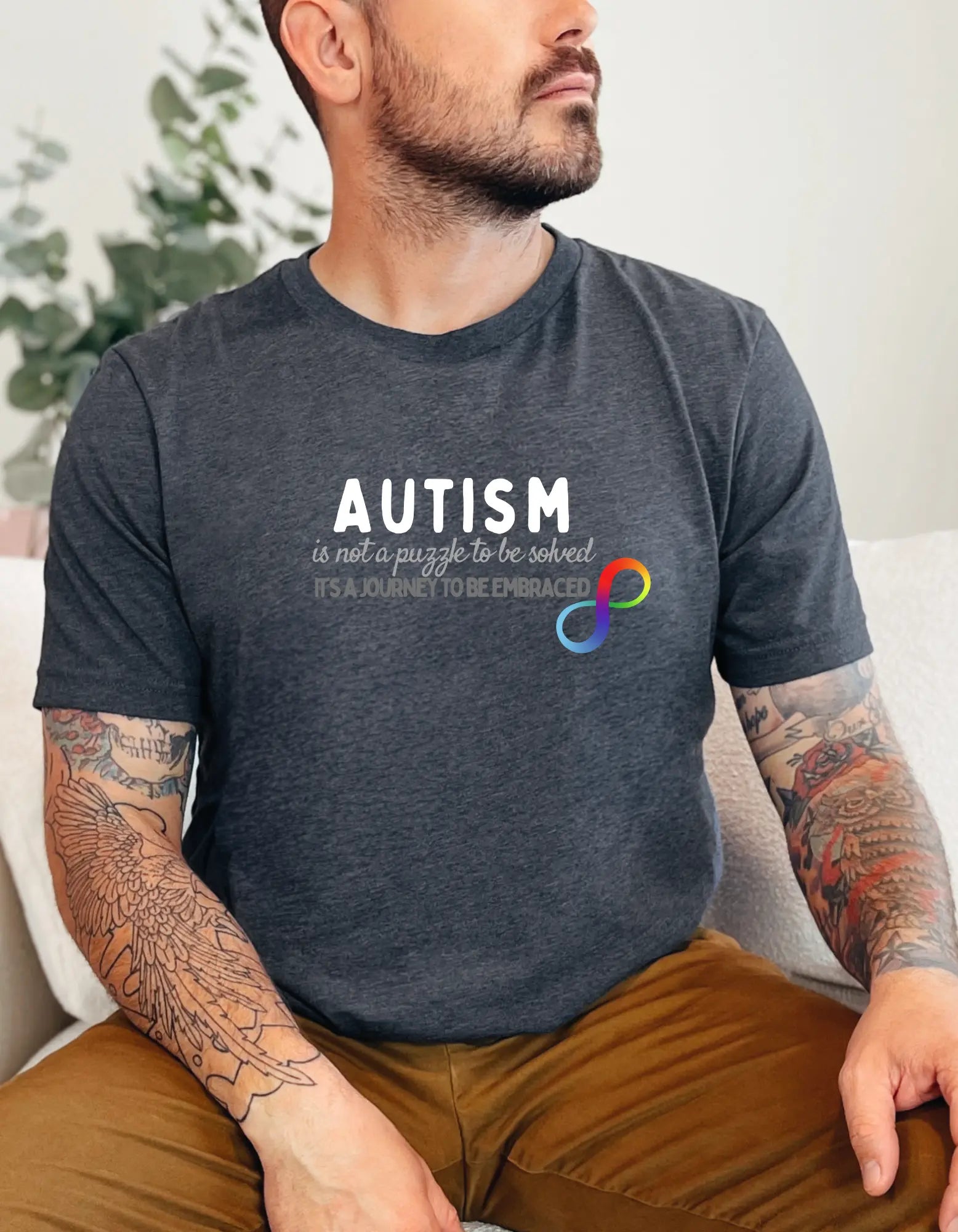 Autism Acceptance: Unisex Autism Shirt with Inspiring Message, Perfect for Family, Friends, and Supporters of the Autism Community Affordable ABA Materials