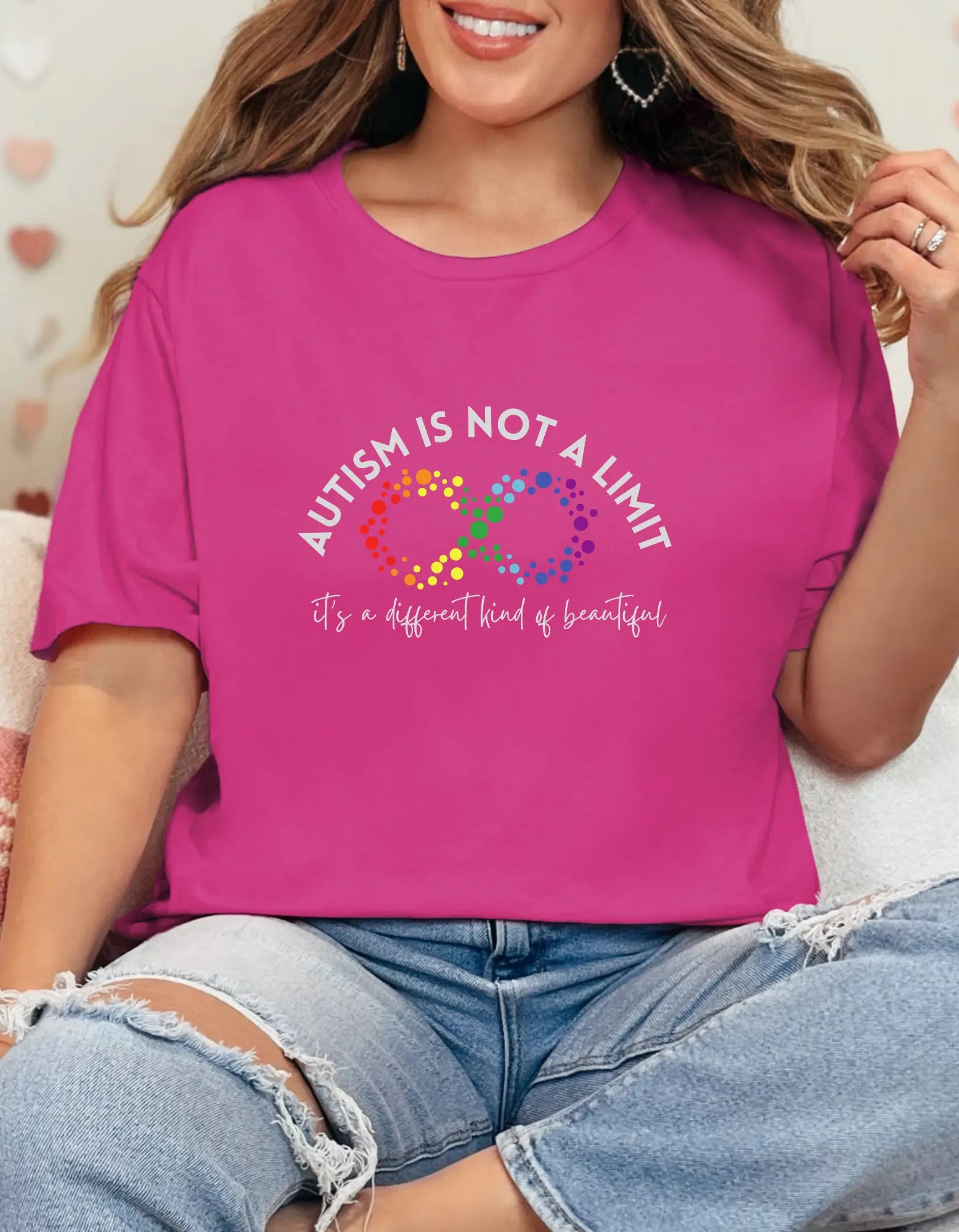 Autism Acceptance Shirt, Autism Mom Gift, Inspirational Shirt, Gift for Friend with Autism, Autism Mom Shirt, Neurodiversity, Women's Tee Affordable ABA Materials