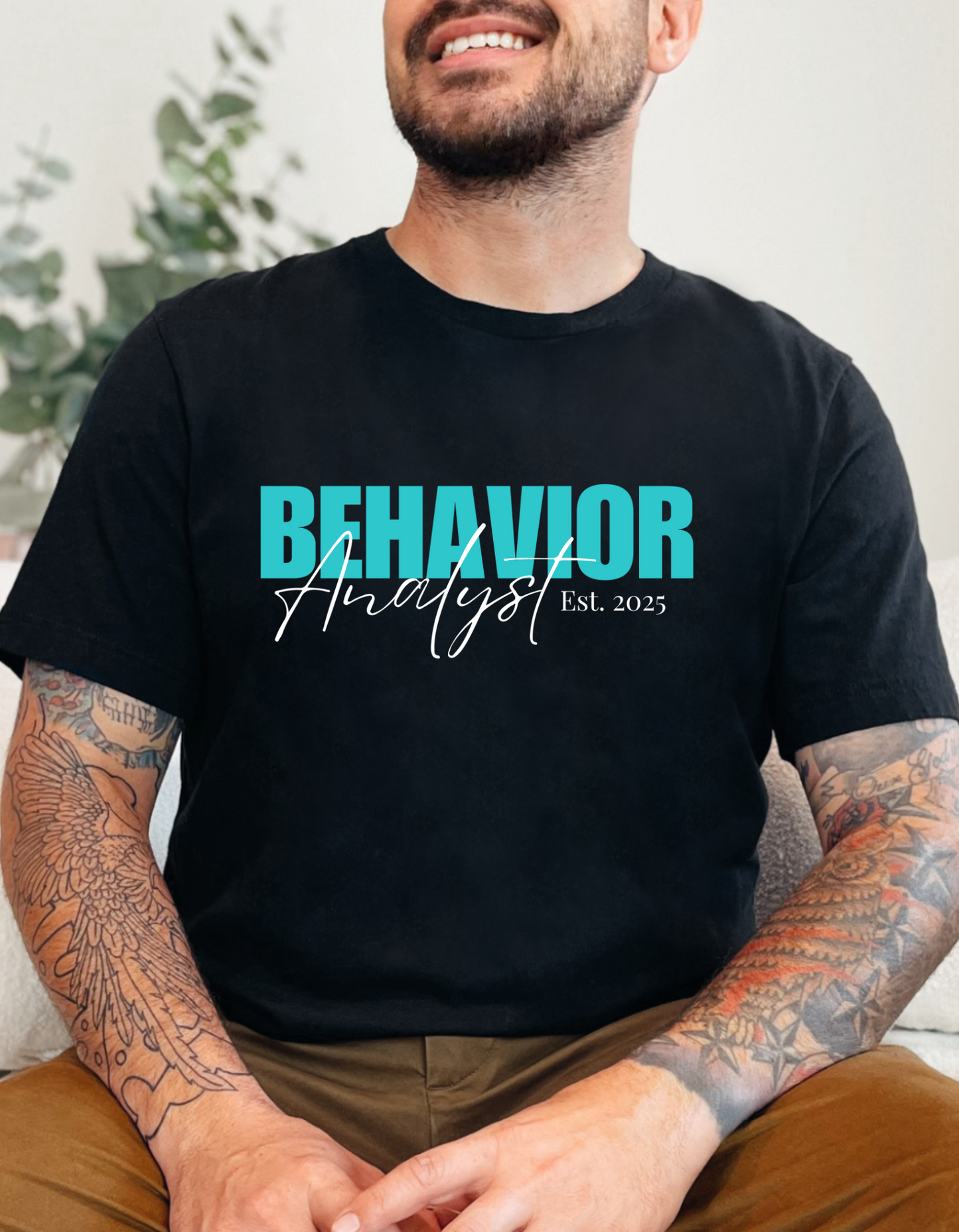 Est. 2025 Behavior Analyst Shirt- Perfect Celebration Present for Behavior Analyst Affordable ABA Materials