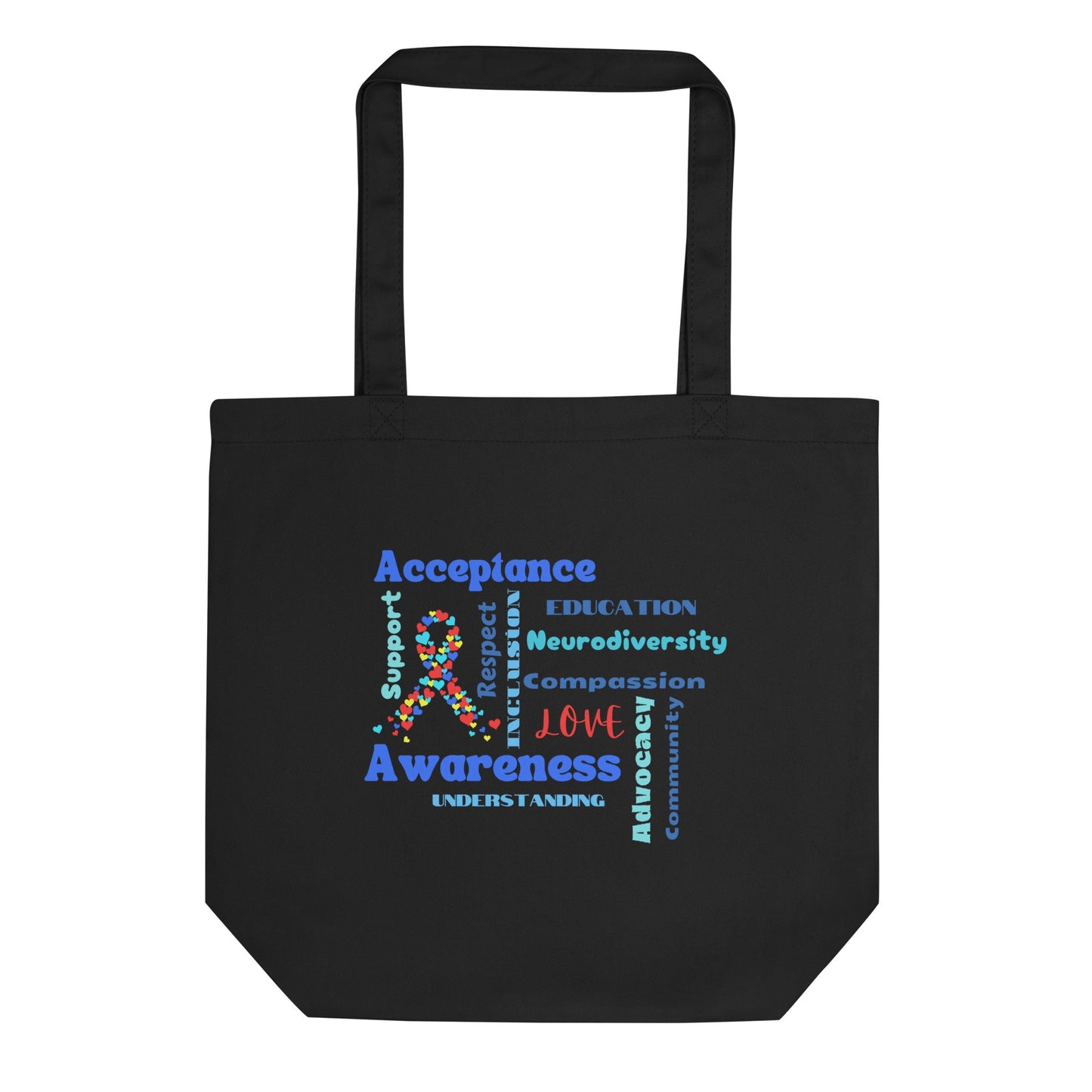 Autism Acceptance Tote Bag- Show Your Support for the Autism Community with this Inspiring Eco Tote Bag Affordable ABA Materials