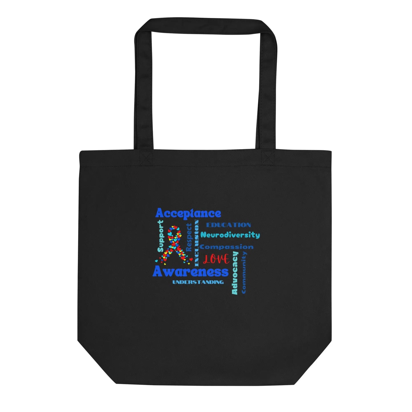 Autism Acceptance Tote Bag- Show Your Support with this Inspiring Eco Tote Bag Perfect Gift for Therapist Teacher Affordable ABA Materials