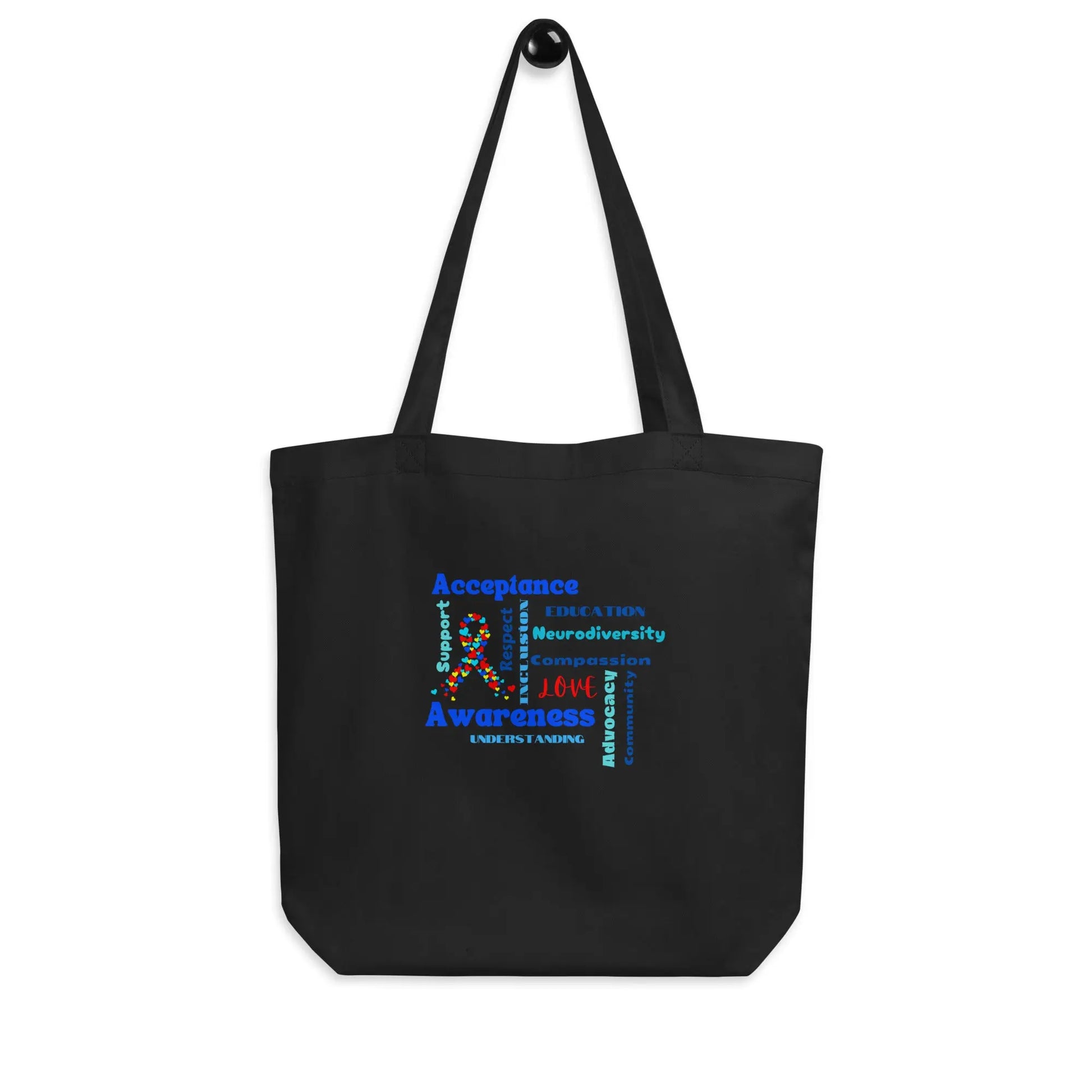 Autism Acceptance Tote Bag- Show Your Support with this Inspiring Eco Tote Bag Perfect Gift for Therapist Teacher Affordable ABA Materials