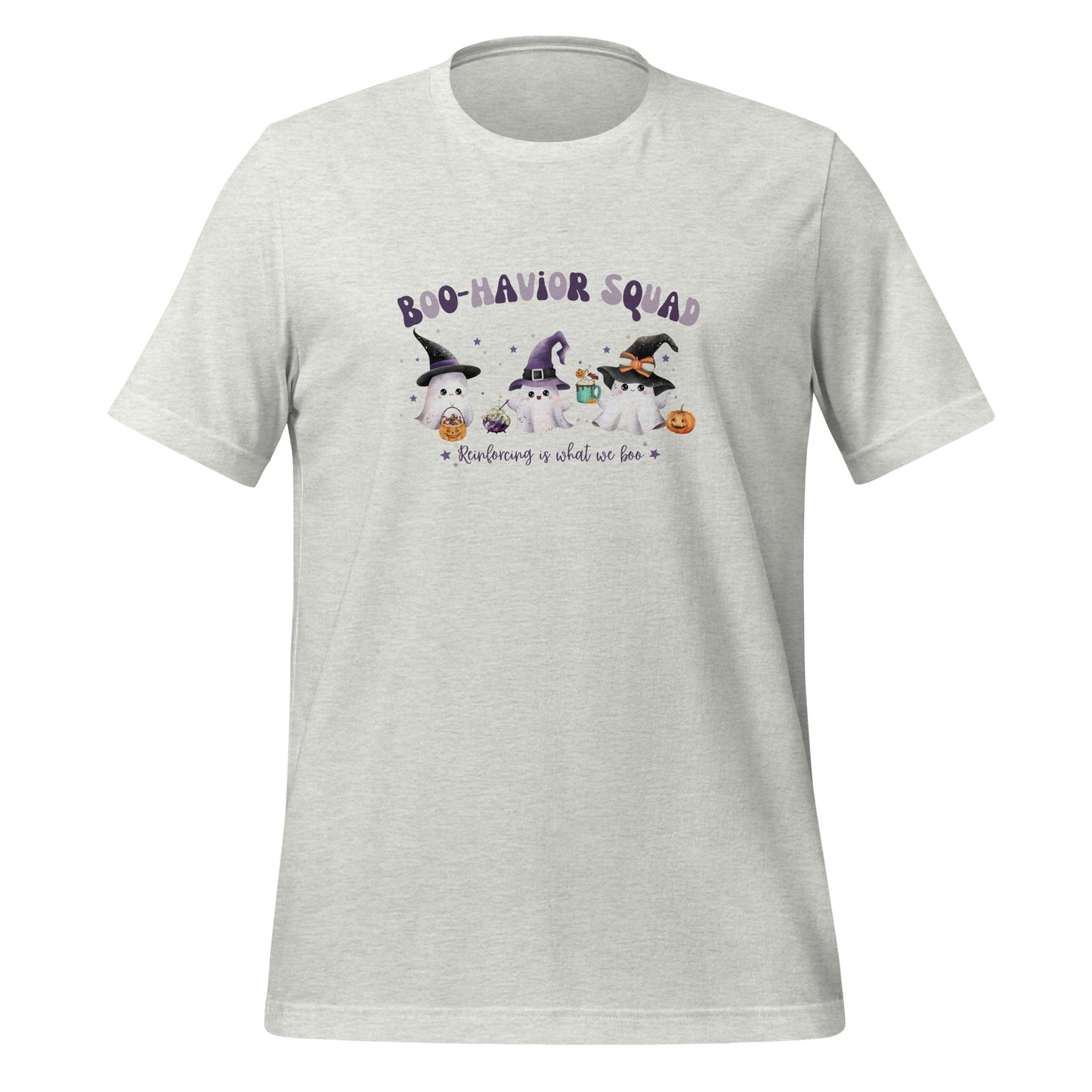 ABA Team Halloween T-Shirt- Cute Boo-havior Squad Unisex t-shirt Affordable ABA Materials