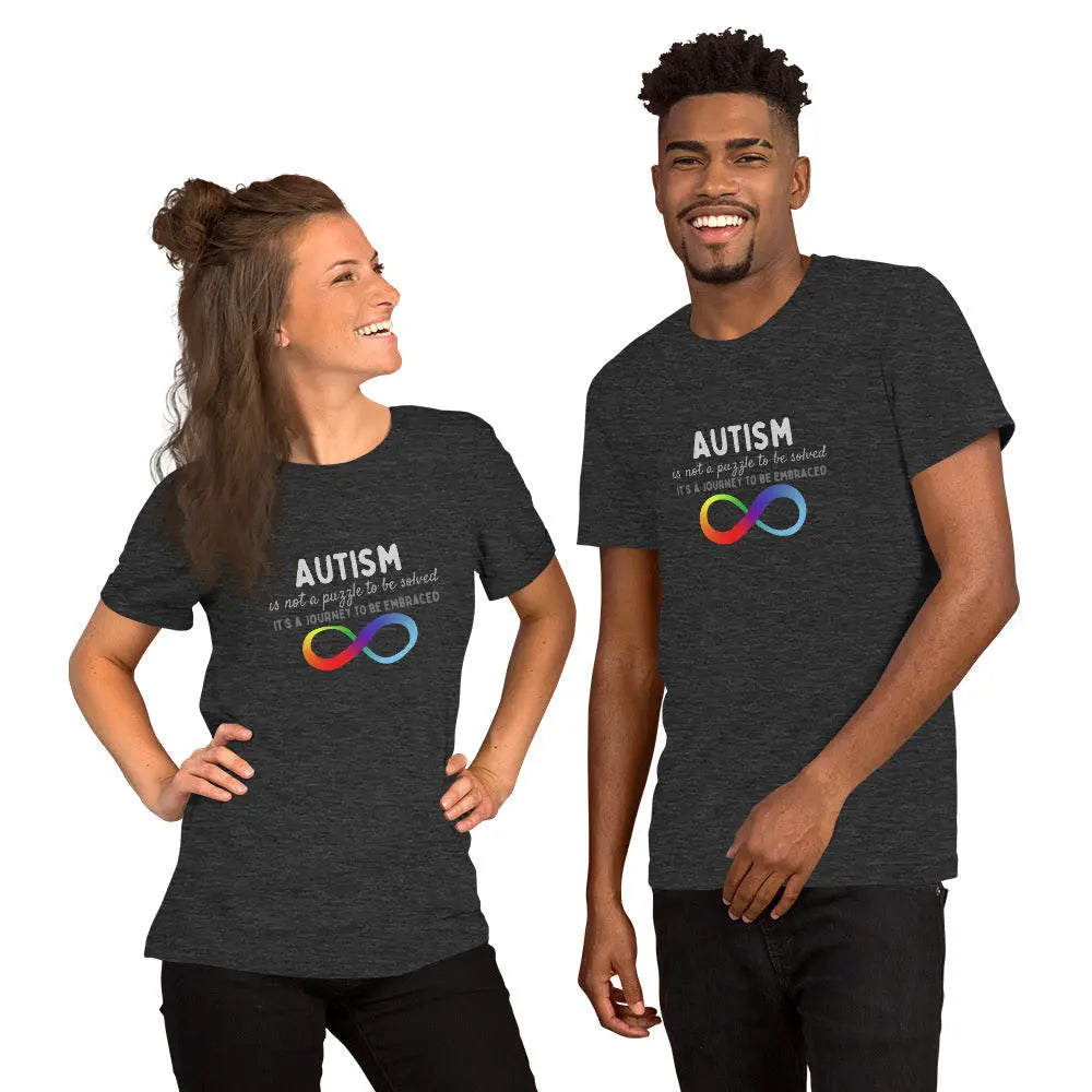 Autism Acceptance T-Shirt: Neurodiversity Shirt for supporters of the Autism Community Unisex T-Shirt Ideal Gift for Teachers and Therapists Affordable ABA Materials